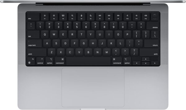MacBook Pro (16-inch, Apple M1 Max chip with 10‑core CPU and 14‑core GPU, 32GB RAM, 1TB SSD) - Space Grey; English (Renewed) - Image 2